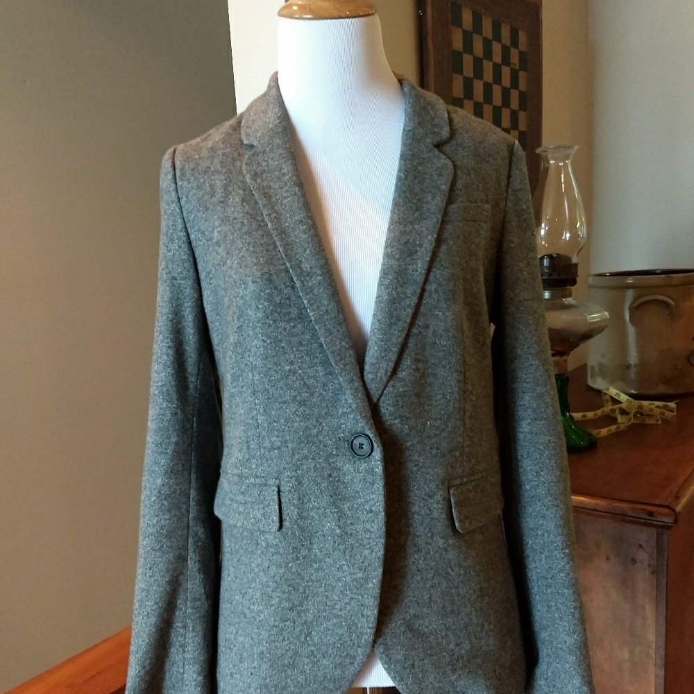 Gray Blazer